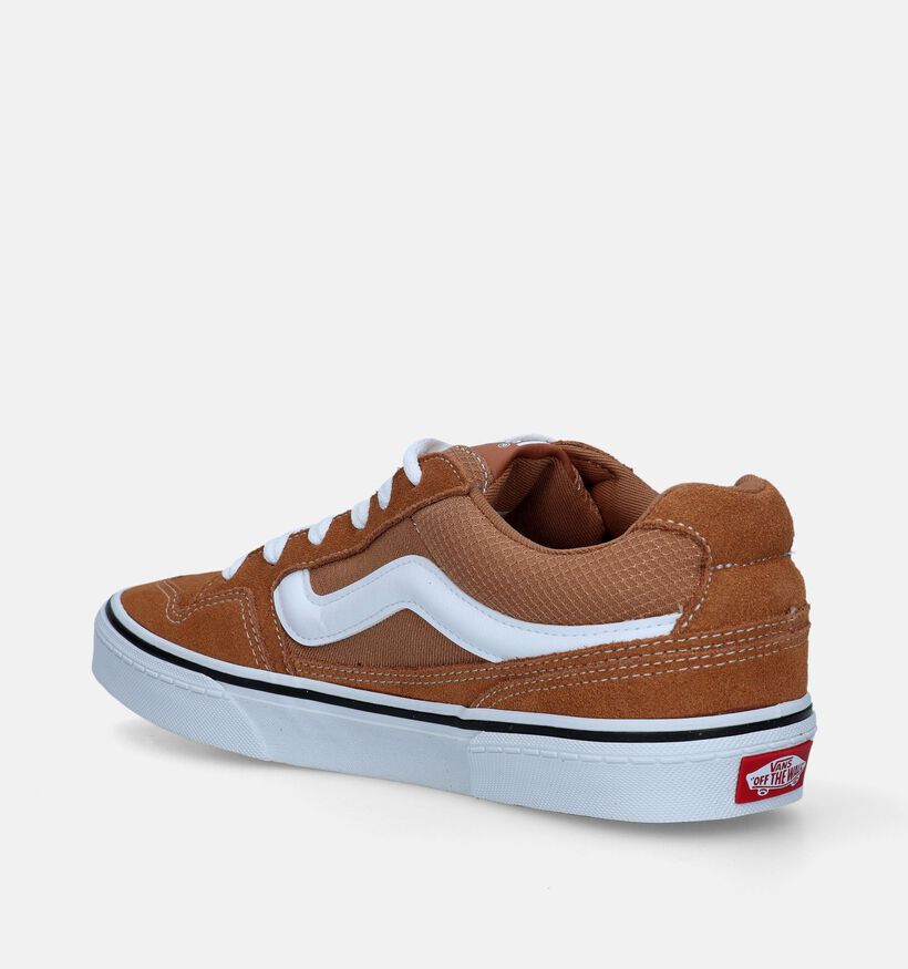 Vans Caldrone Suede Bruine Skate sneakers voor heren, jongens (343779)