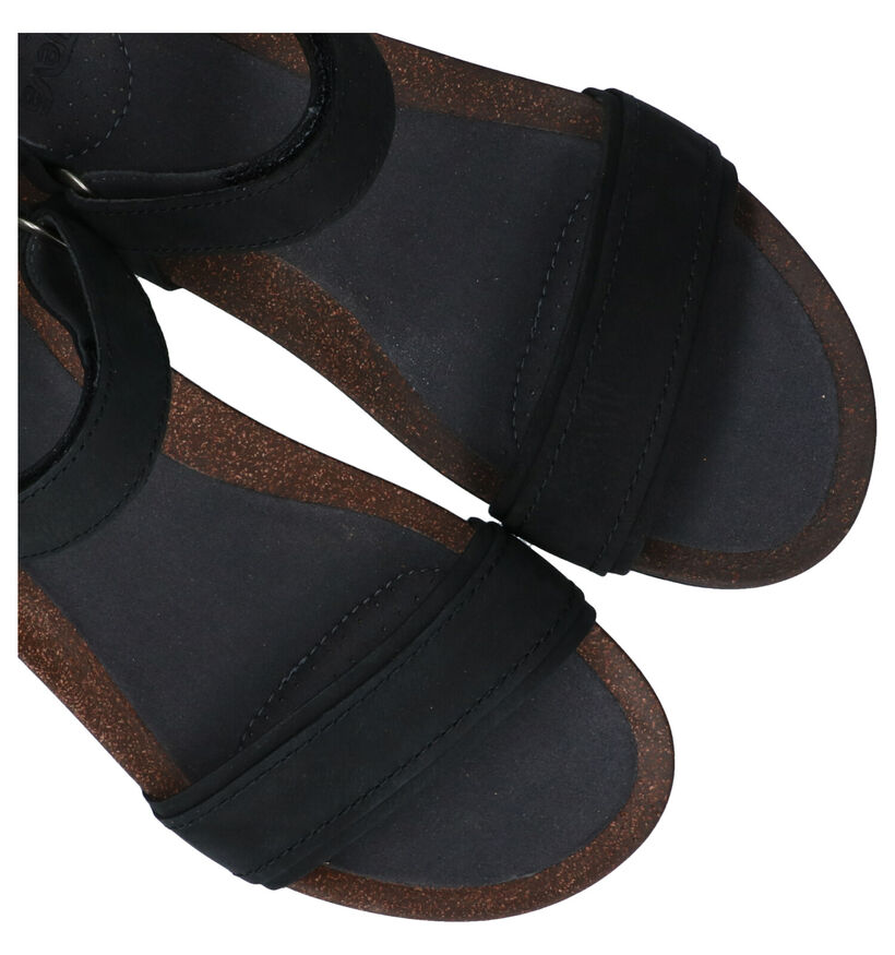 Teva Mahonia Sandales en Noir en nubuck (289236)