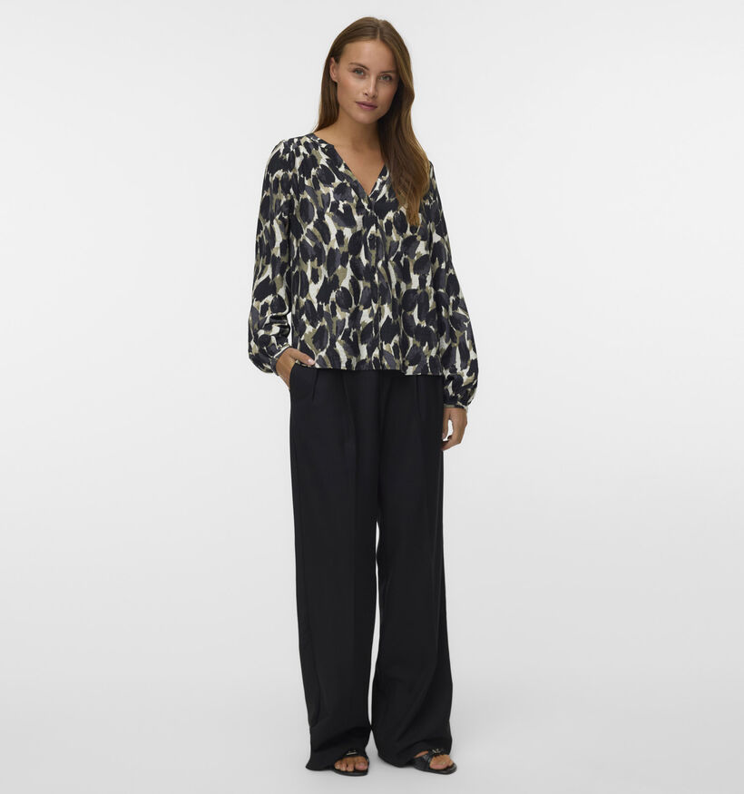 Vero Moda Fanine Zwarte Blouse voor dames (366409)