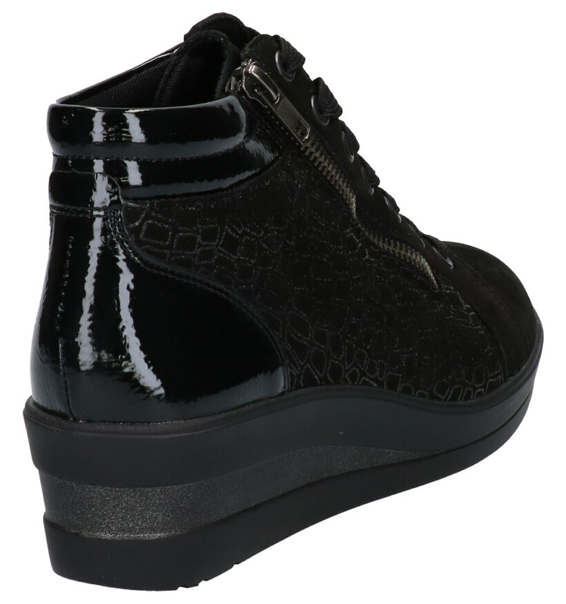 Remonte Zwarte Bottines in kunstleer (253745)