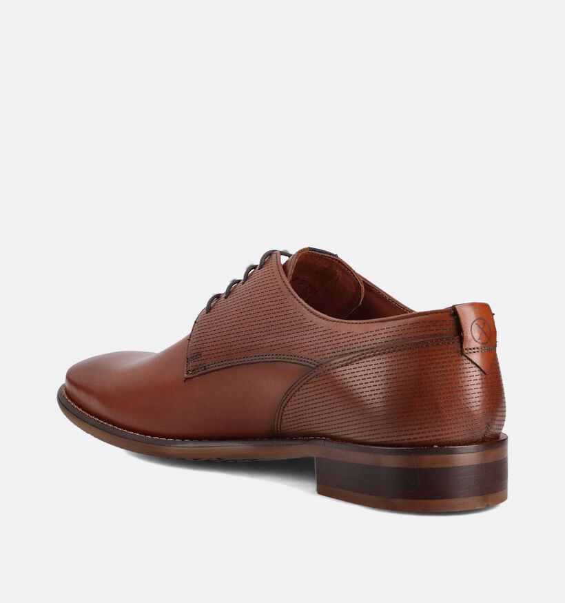Ambiorix Gabriello Cognac Geklede Veterschoenen voor heren (372867)