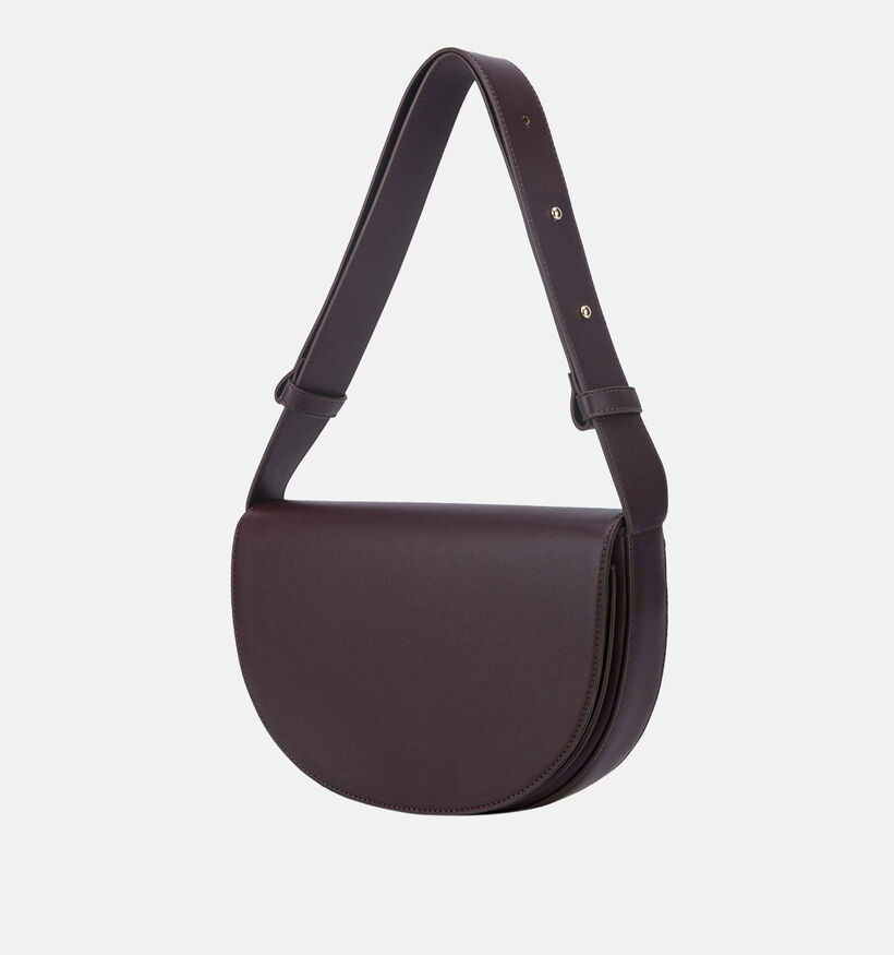 Hvisk Cliff Soft Structure Zwarte Schoudertas voor dames (346724)