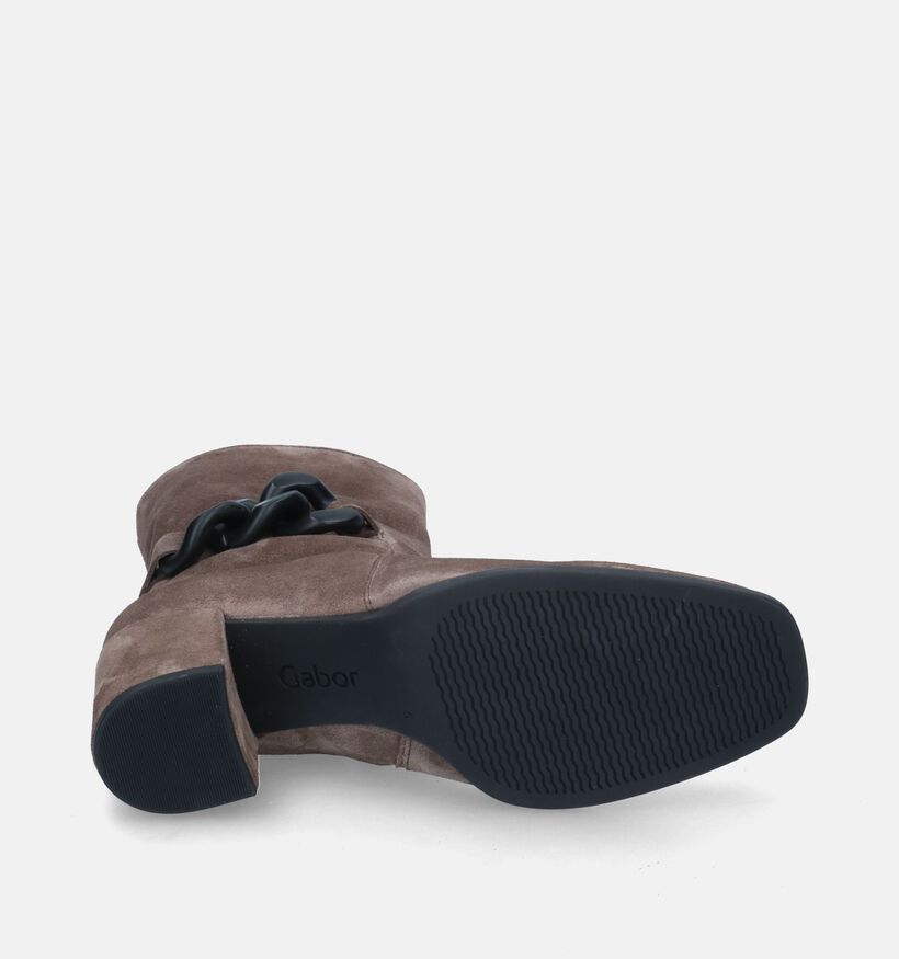 Gabor Bottines à talons en Beige pour femmes (315235)