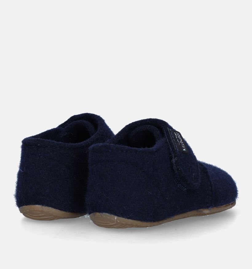 Living Kitzbühel Pantoufles pour bébé en Bleu foncé pour garçons, filles (331472)