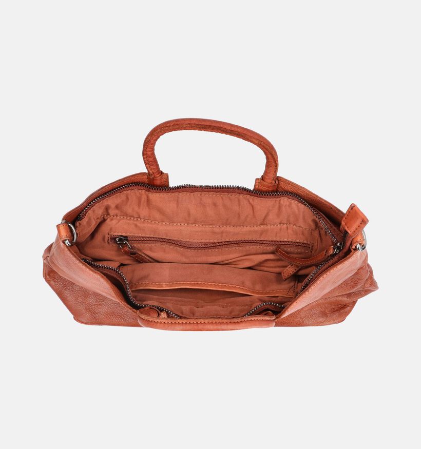 Bear Design Sac à Main en Cognac pour femmes (365911)