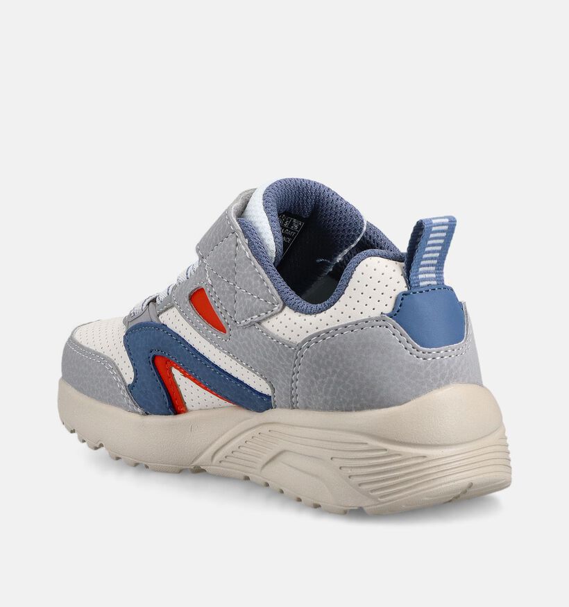 Skechers Uno Lite Baskets basses en Gris pour gar&ccedil;ons, filles (367767)