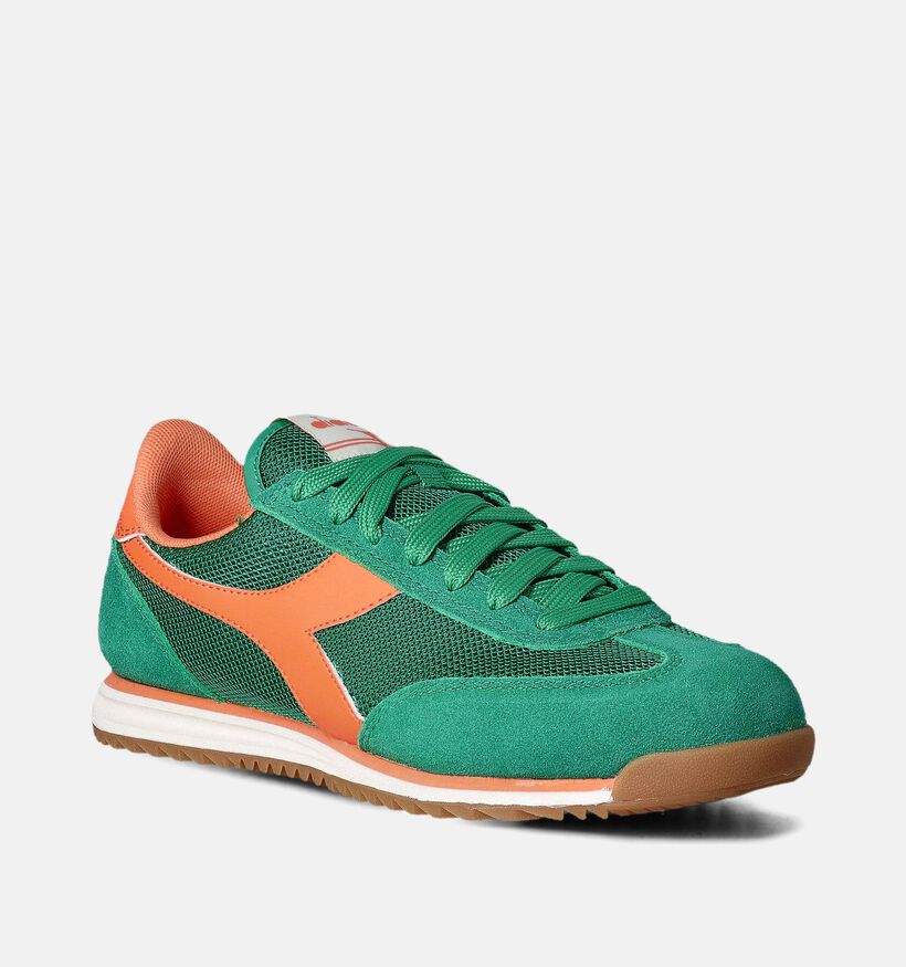 Diadora Cross Groene Sneakers voor dames (350845)
