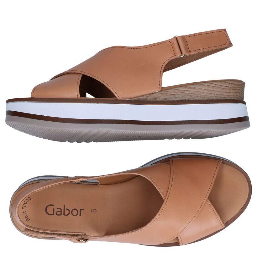 Gabor Best Fitting Sandales en Écru pour femmes (287941)