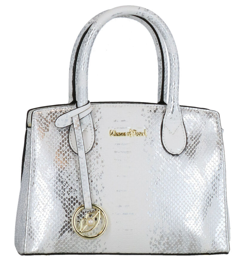 Kisses of Pearl Laurence Zilveren Handtas in kunstleer (273728)