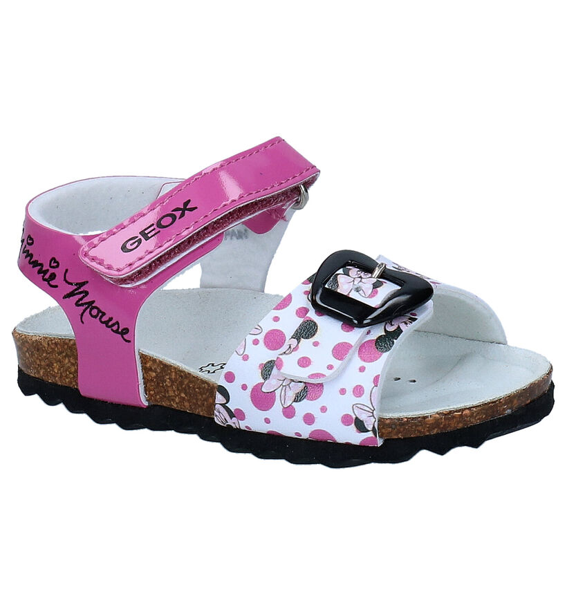 Geox Minnie Mouse Sandales en Rose en simili cuir (291790)