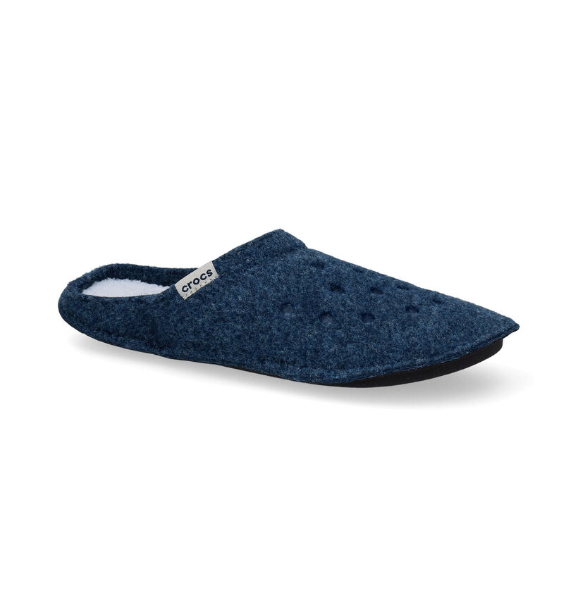 Crocs Classic Slipper Zwarte Pantoffels in stof (298344)