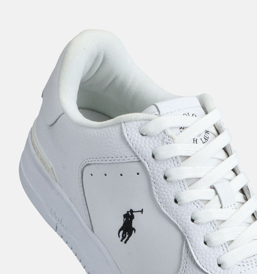 Polo Ralph Lauren Mastercourt Witte Veterschoenen voor heren (366445)