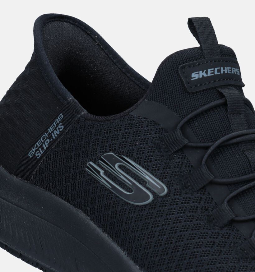 Skechers Work ISO Summits Zwarte Slip-ins voor dames (347629) - geschikt voor steunzolen