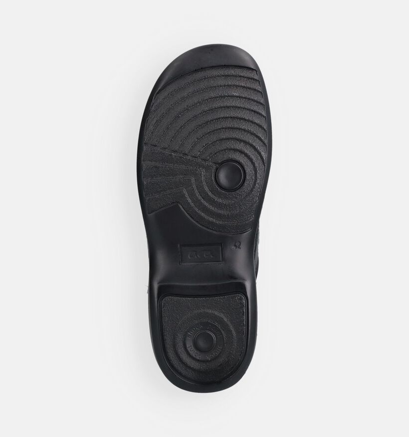 Ara Zwarte Velcroschoenen voor heren (373263) - geschikt voor steunzolen