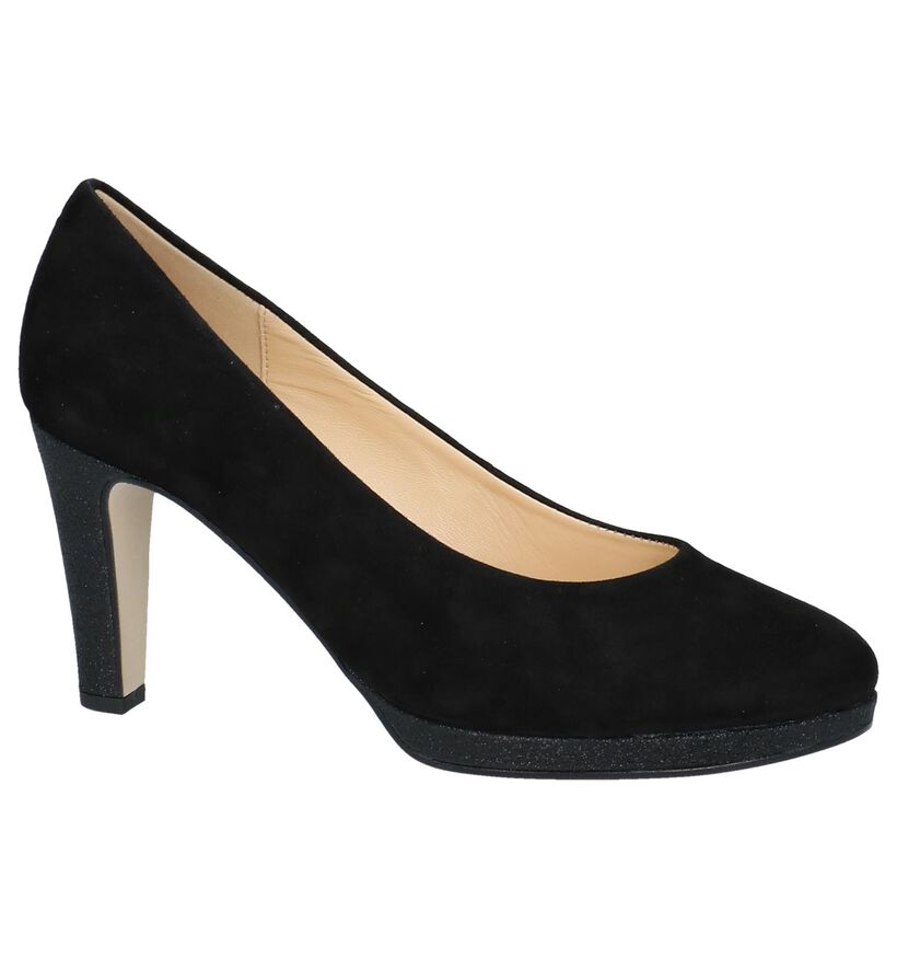 Soft & Smart Escarpins classique en Noir en daim (231321)