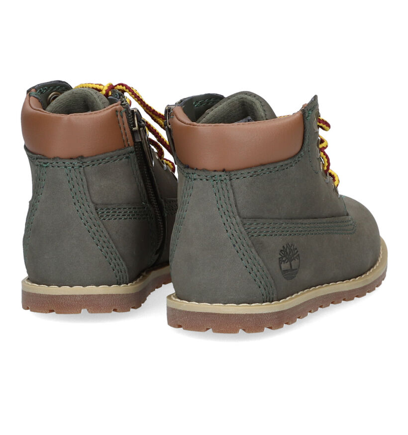 Timberland Pokey Pine 6IN BOOT Cognac Bottines voor jongens, meisjes (329073) - geschikt voor steunzolen