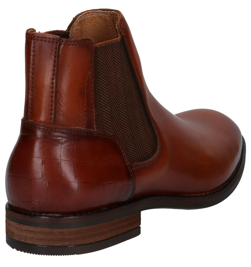 Scapa Chelsea Boots en Cognac en cuir (281335)