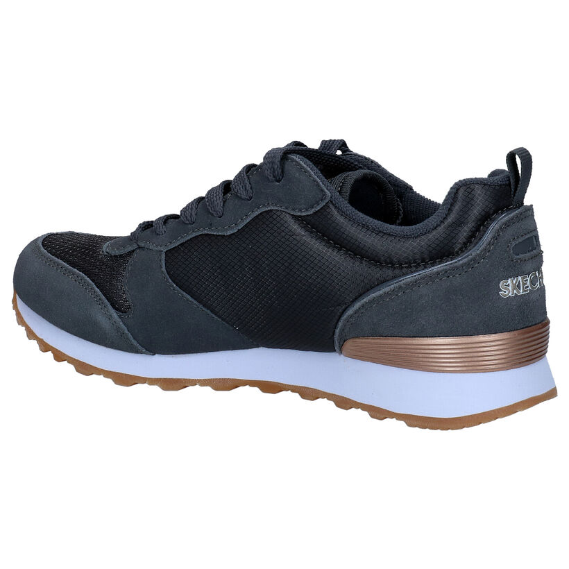 Skechers OG 85 Grijze Sneakers in stof (295687)