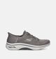 Skechers Go Walk Arch Fit Baskets en Taupe pour hommes (350315) - pour semelles orthopédiques