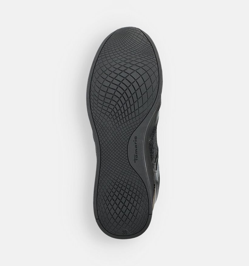 Tamaris Sleehak Sneakers Zwart voor dames (360591) - geschikt voor steunzolen