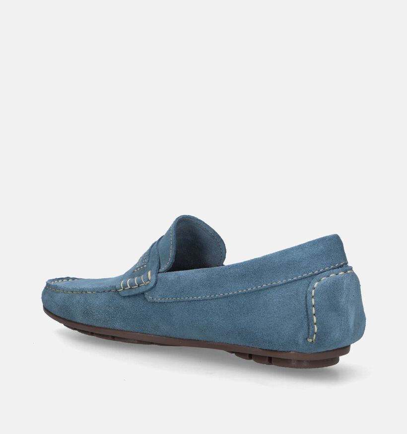 River Woods Patrick Mocassins en Bleu pour hommes (340676)