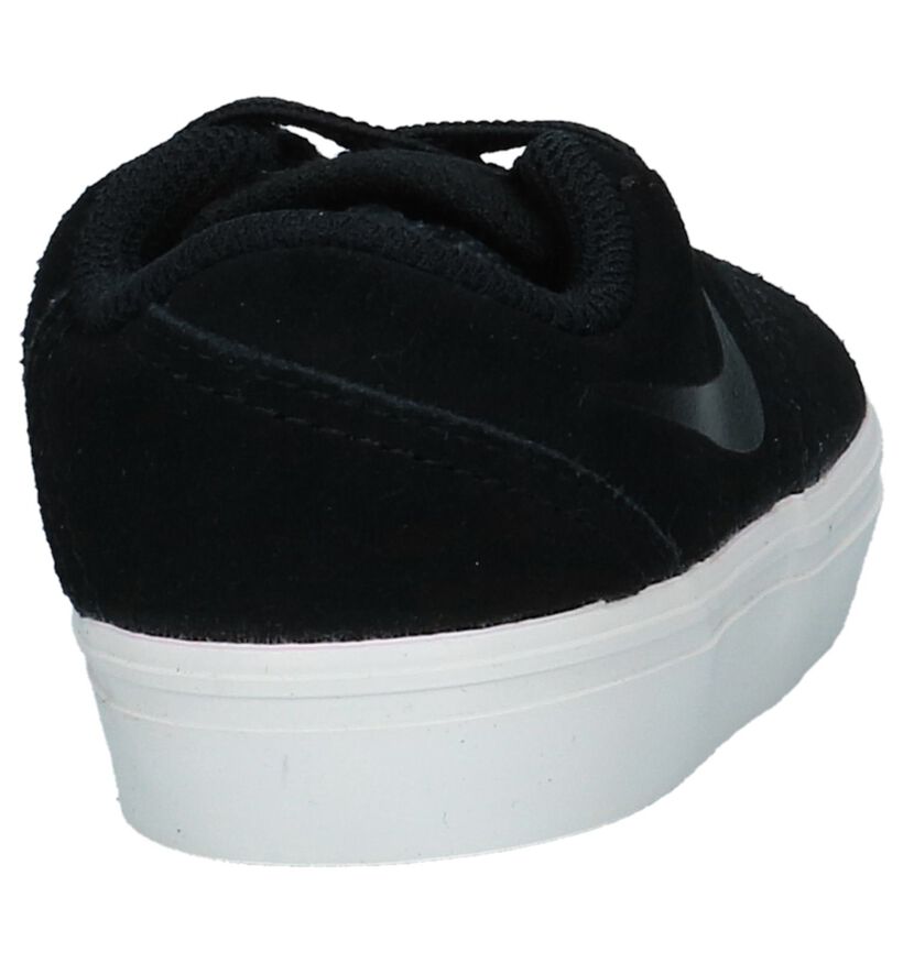 Lage Zwarte Skateschoenen Nike SB in nubuck (234419)