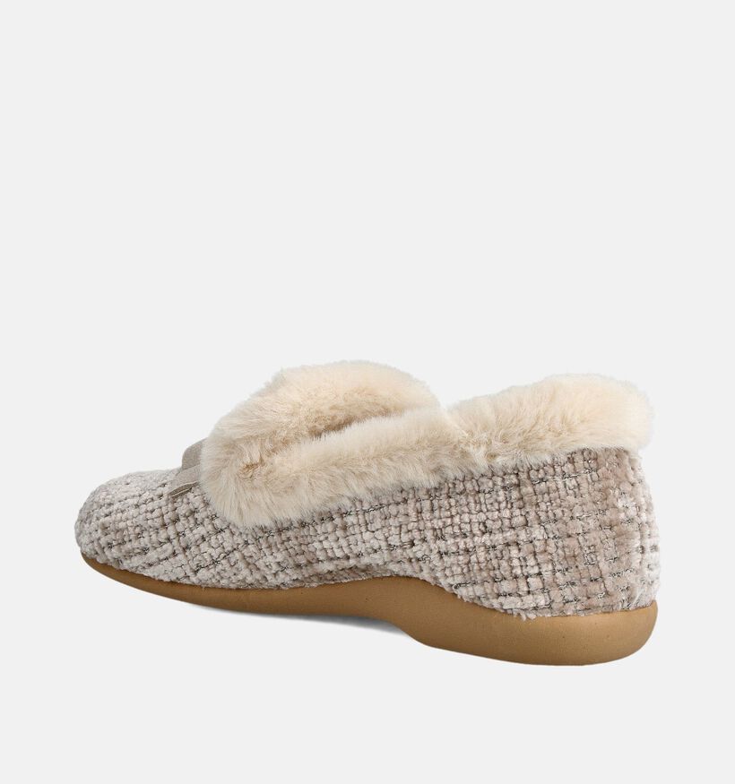 River Woods Bodi Donkerbeige Gesloten Pantoffels voor dames (363683)