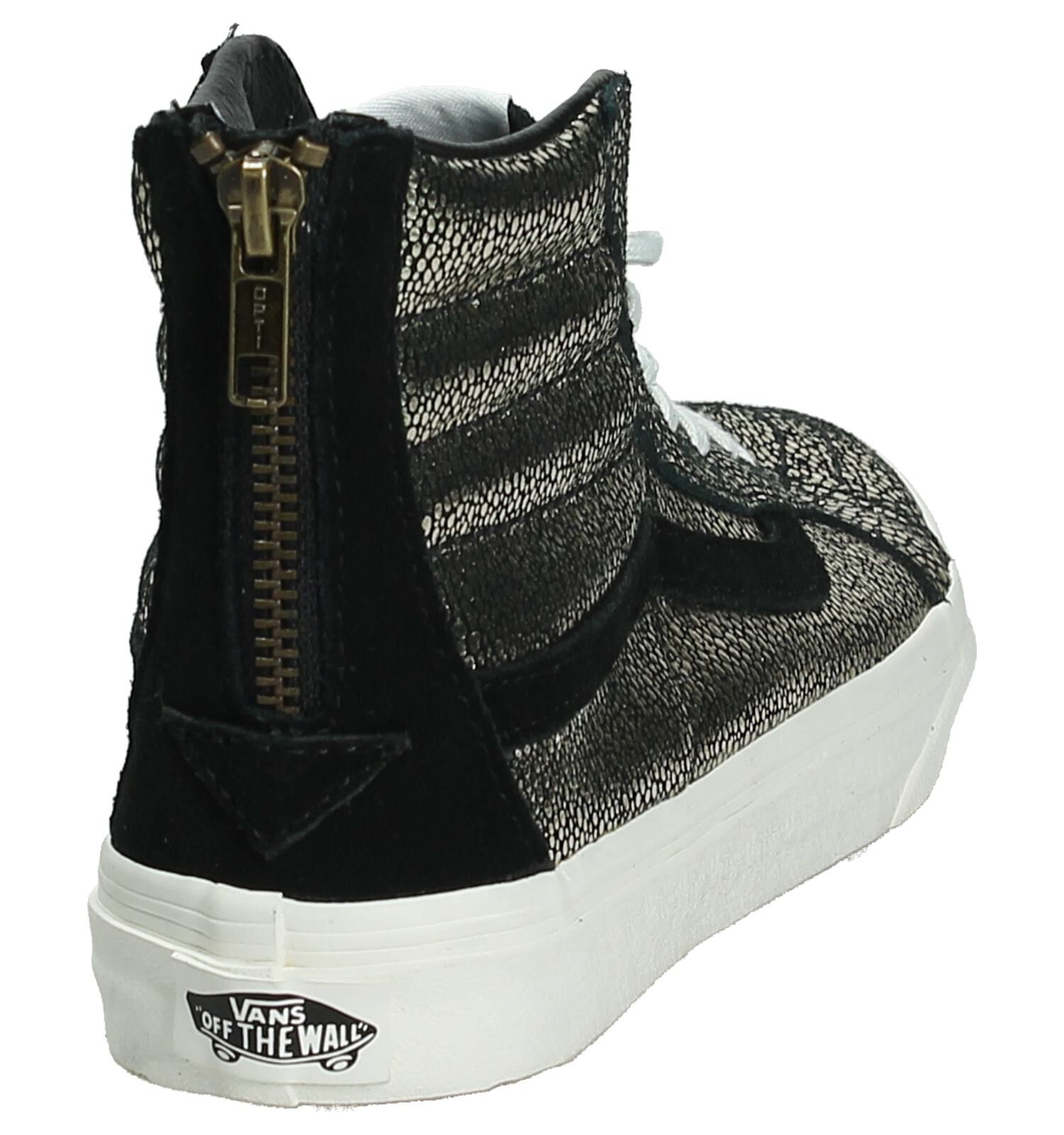 Vans SK8-HI Slim Zip Gouden Hoge Sneaker | Dames Sneakers | Online op  TORFS.BE