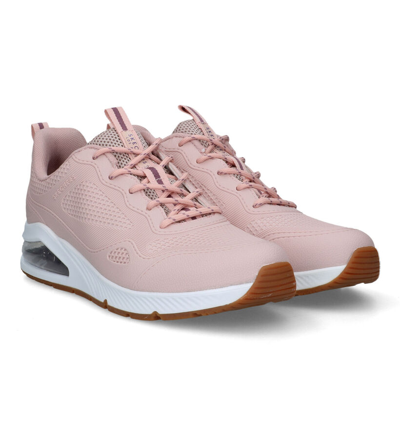 Skechers Uno 2 Traveler Roze Sneakers voor dames (321389)