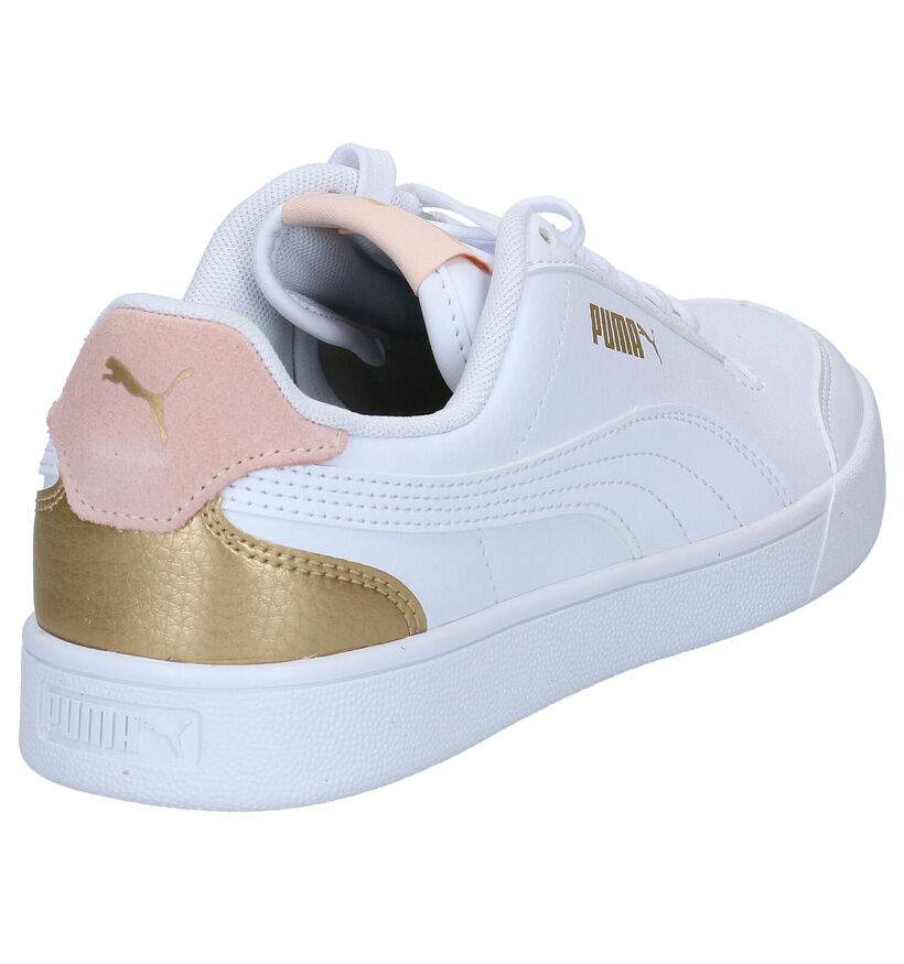 Puma Shuffle Baskets en Blanc pour femmes (318647) - pour semelles orthopédiques