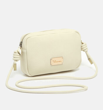 Woomen Crossbody tassen Beige/Groen
