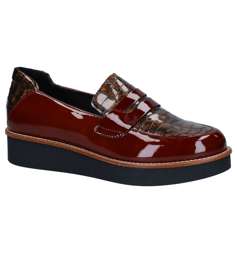 Hee Cognac Mocassins in leer (298721)