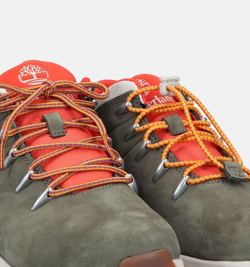 Timberland Sprint Tracker Kaki Bottines voor jongens (329101) - geschikt voor steunzolen
