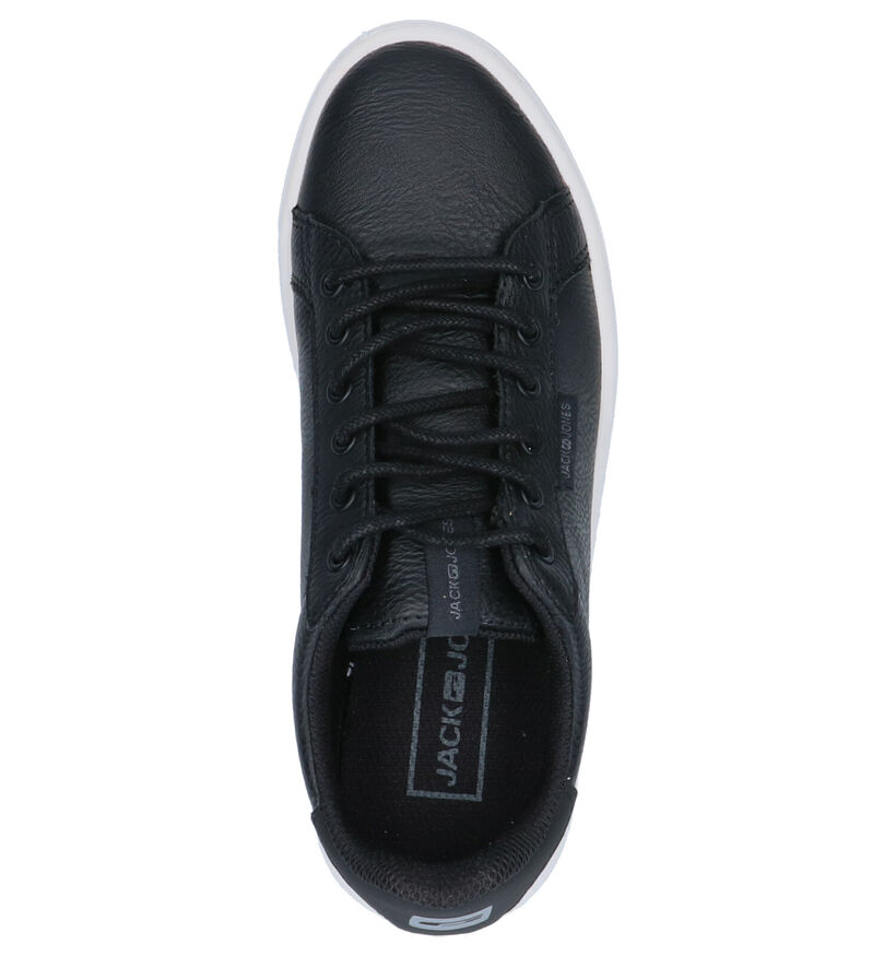 Jack & Jones JR Trent Baskets en Noir en simili cuir (255229)