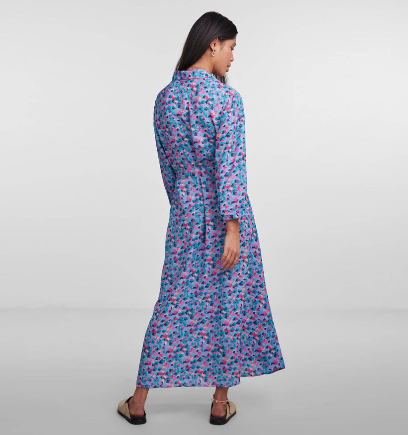 Pieces Blauwe Hemdjurk voor dames (335157)