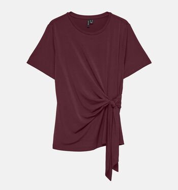 Vero Moda Curve T-shirts Bordeaux