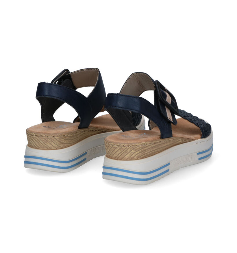 Rieker Blauwe Sandalen voor dames (307149)