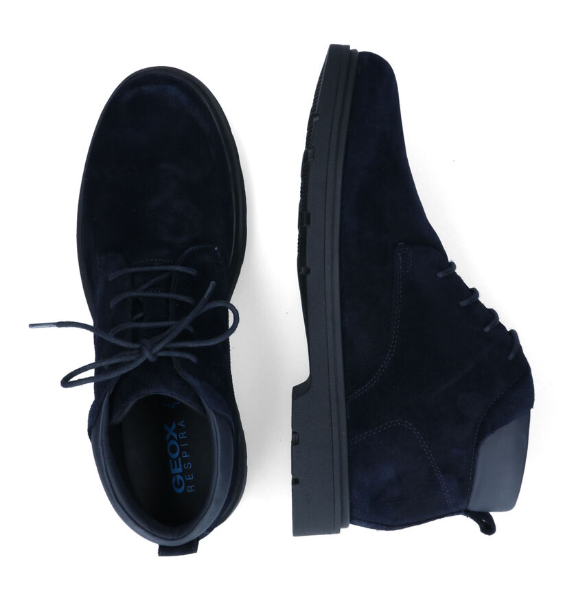 Geox Spherica Bruine Boots in daim (315795)