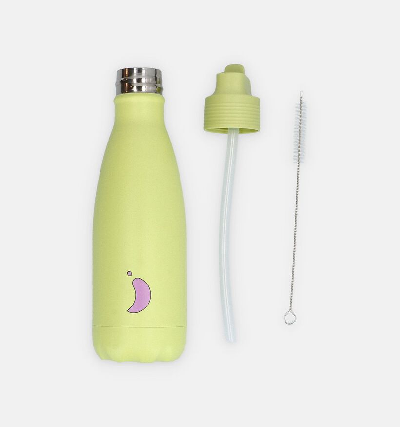 Chilly's Kids Bottle Gourde en Vert 350ml pour filles, gar&ccedil;ons (381610)