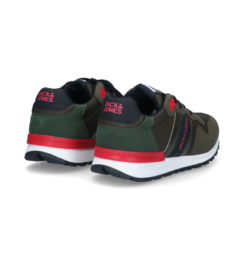 Jack & Jones Stellar Mesh Baskets en Kaki en textile (314959)