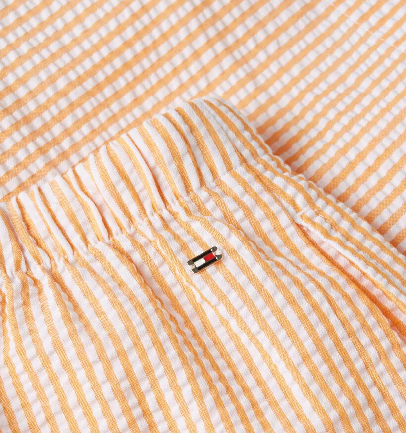 Tommy Hilfiger Seersucker Oranje Short voor dames (369267)