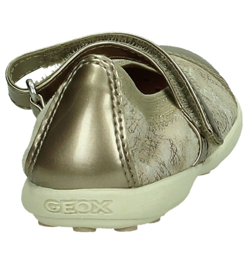 Geox Ballerines en Bronze en cuir (190688)