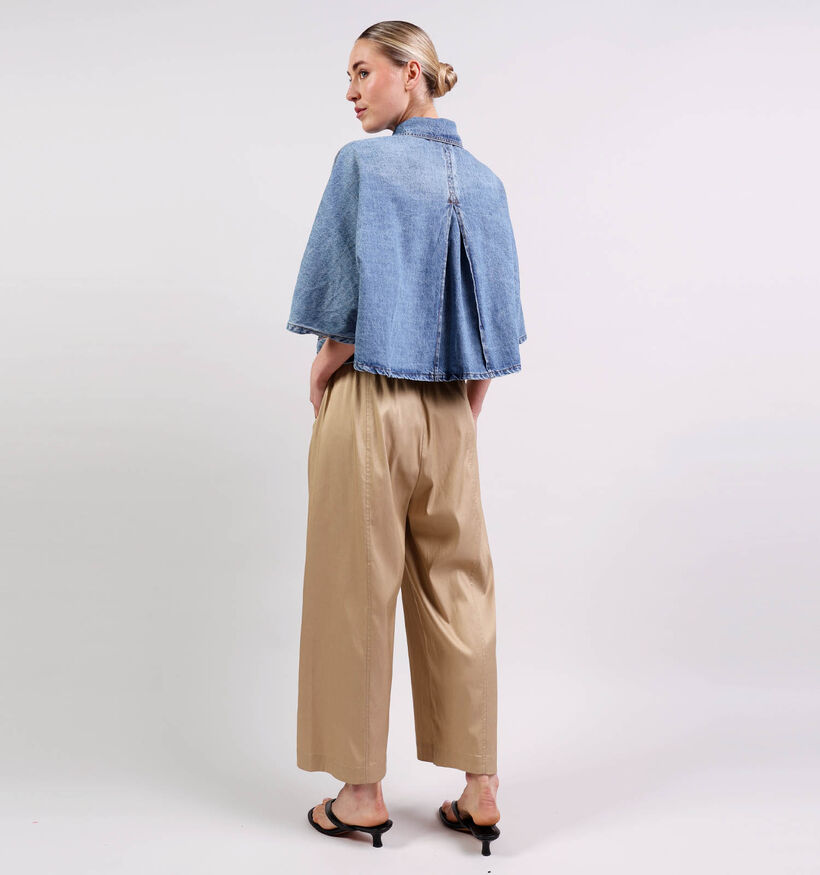 Sisters Point Felka Blauw Jeanshemd voor dames (374891)