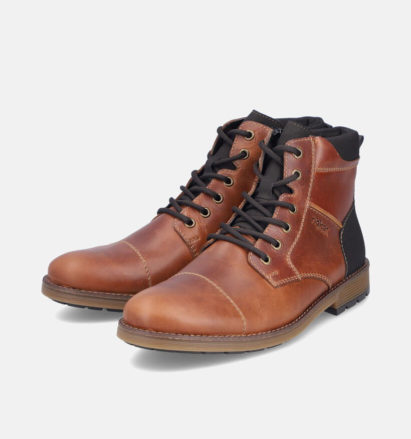 Rieker Chaussures classiques en Cognac pour hommes (347452) - pour semelles orthopédiques