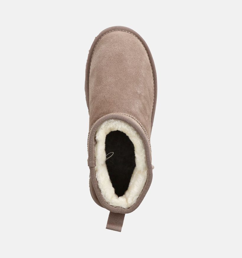 Luhta Lupaava MS Bottines d'hiver en Beige pour femmes (378592) - pour semelles orthop&eacute;diques