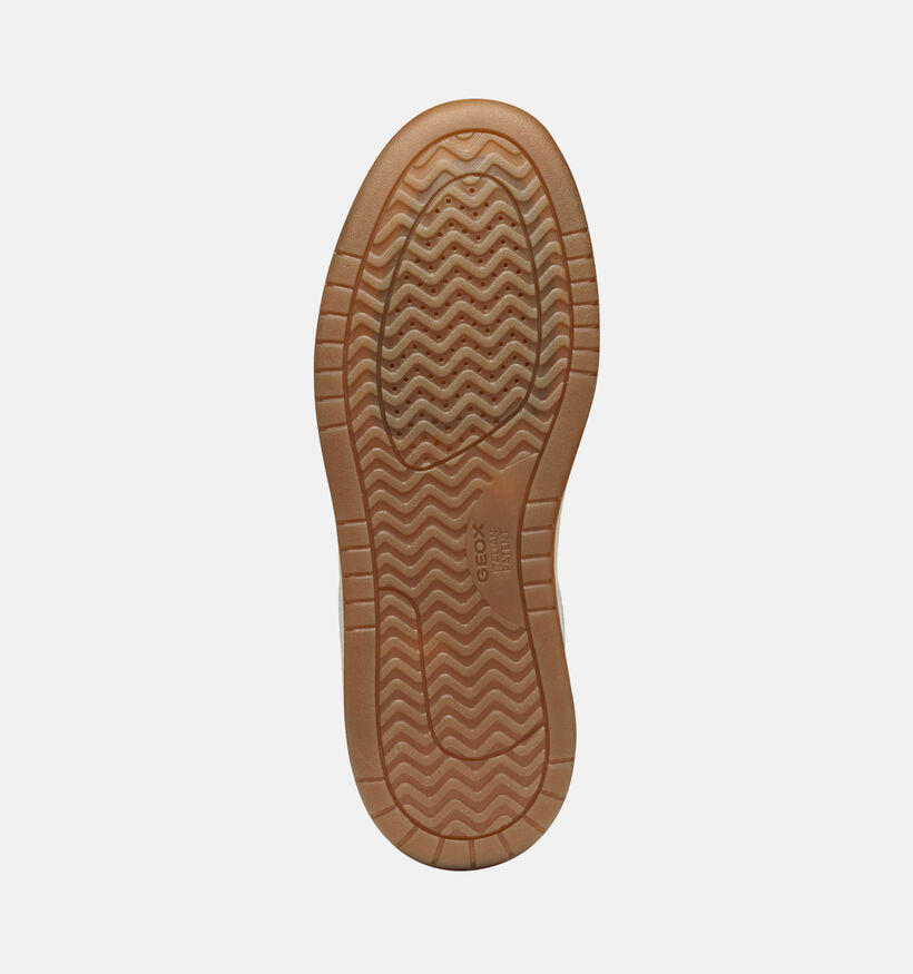 Geox Sedral Witte Veterschoenen voor heren (360117) - geschikt voor steunzolen