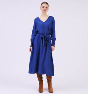 Vero Moda Hilly Debby Robe en Bleu pour femmes (319990)