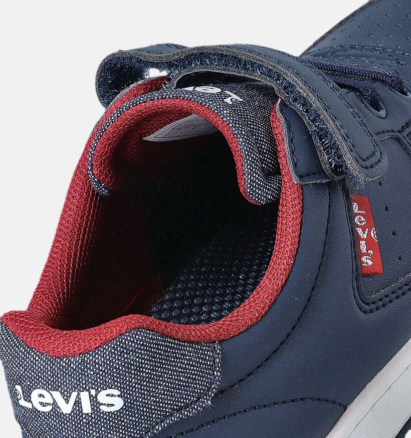Levi's Kingdom Chaussures à scratch en Bleu pour garçons (355551)