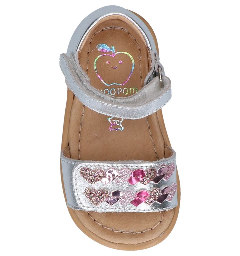 Shoo Pom Sandales pour bébé en Argent en cuir (242880)