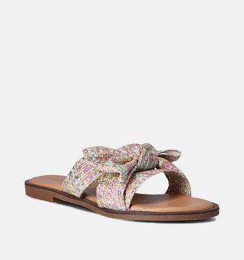 Signatur Slippers Rose gold